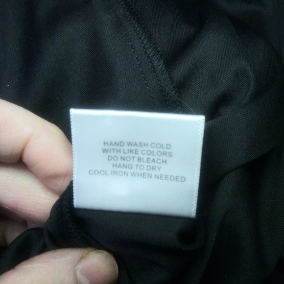 Modcloth Rose & Green Floral Embroidered Black Net Dress - Picture 12 of 13